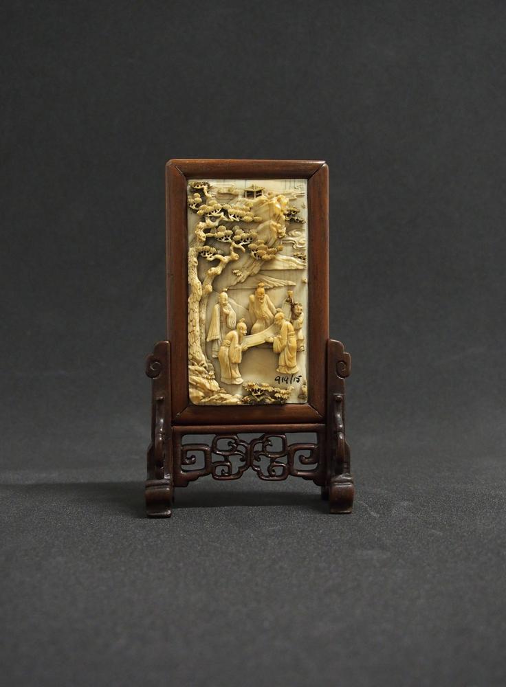 图片[1]-plaque; mirror BM-2018-3005.553.a-b-China Archive